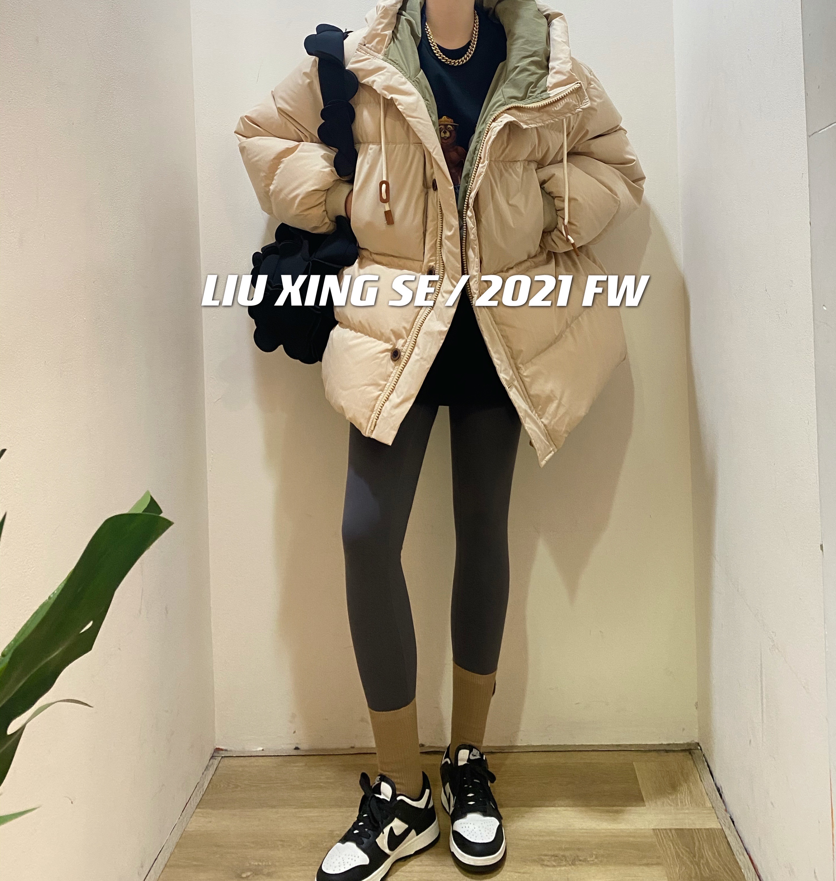 Autumn And Winter New Gray Uniform Size Casual Fashion Trend Blouse For Women 2 details Picture