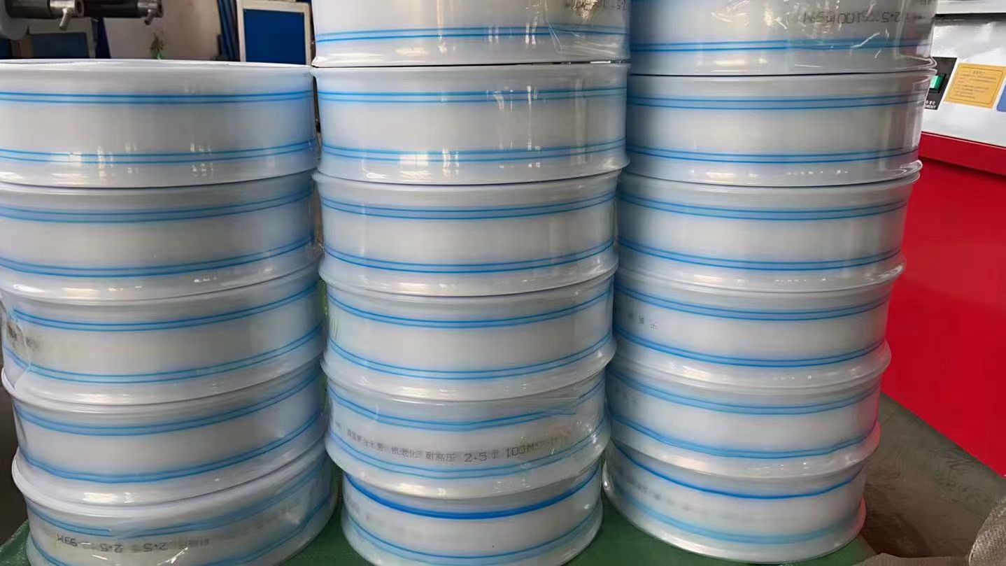 农业用PVC水带实物图
