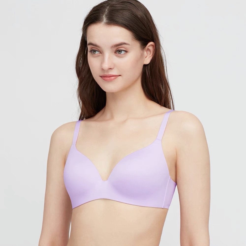 Summer Thin Underwear For Women Without Underwire One Piece Seamless Comfortable Breathable Small Chest Gathering Show Big Girls Bra Cover 00019
