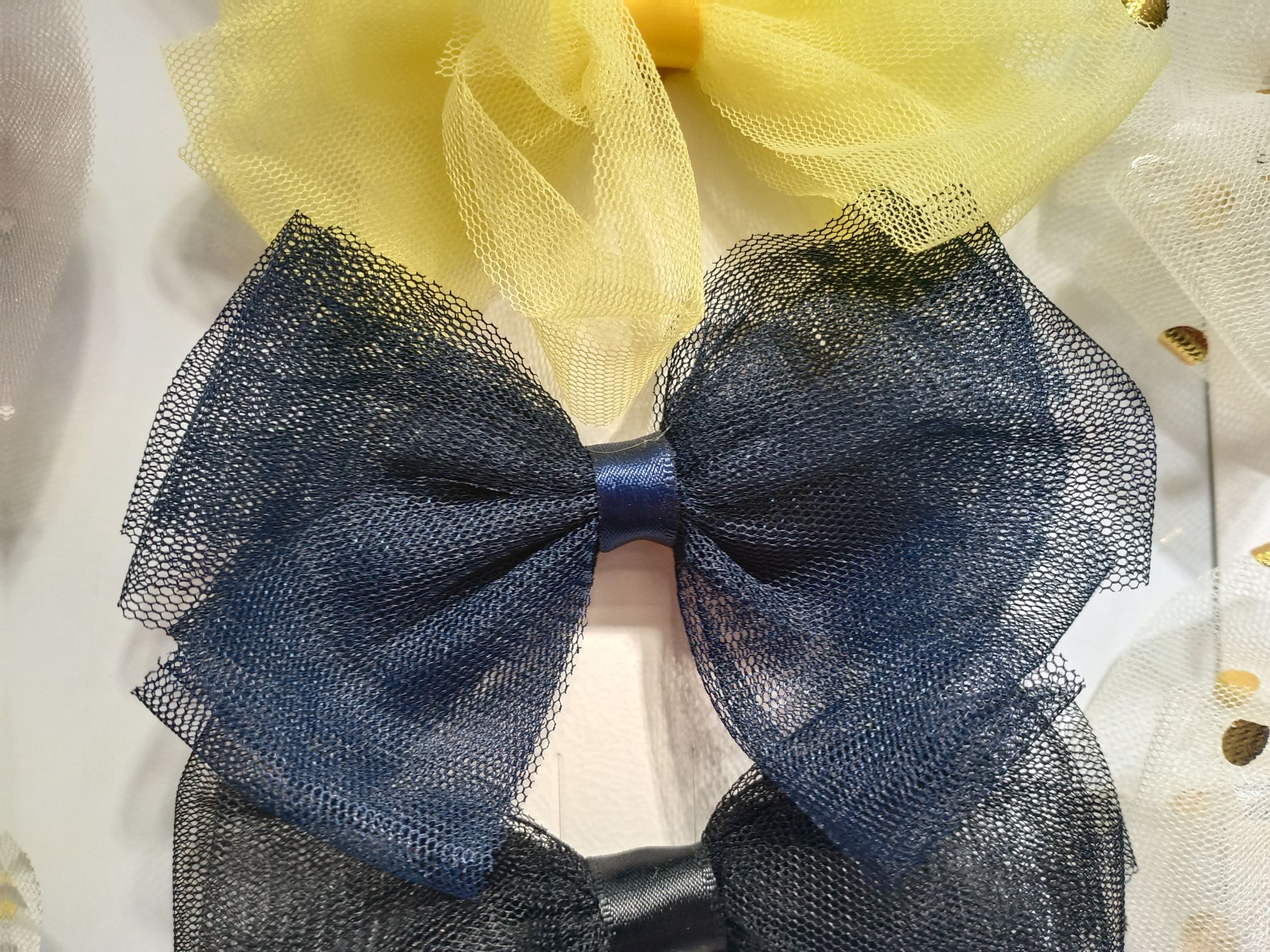 Small Korean Webbing Bow Tie Specification drawing