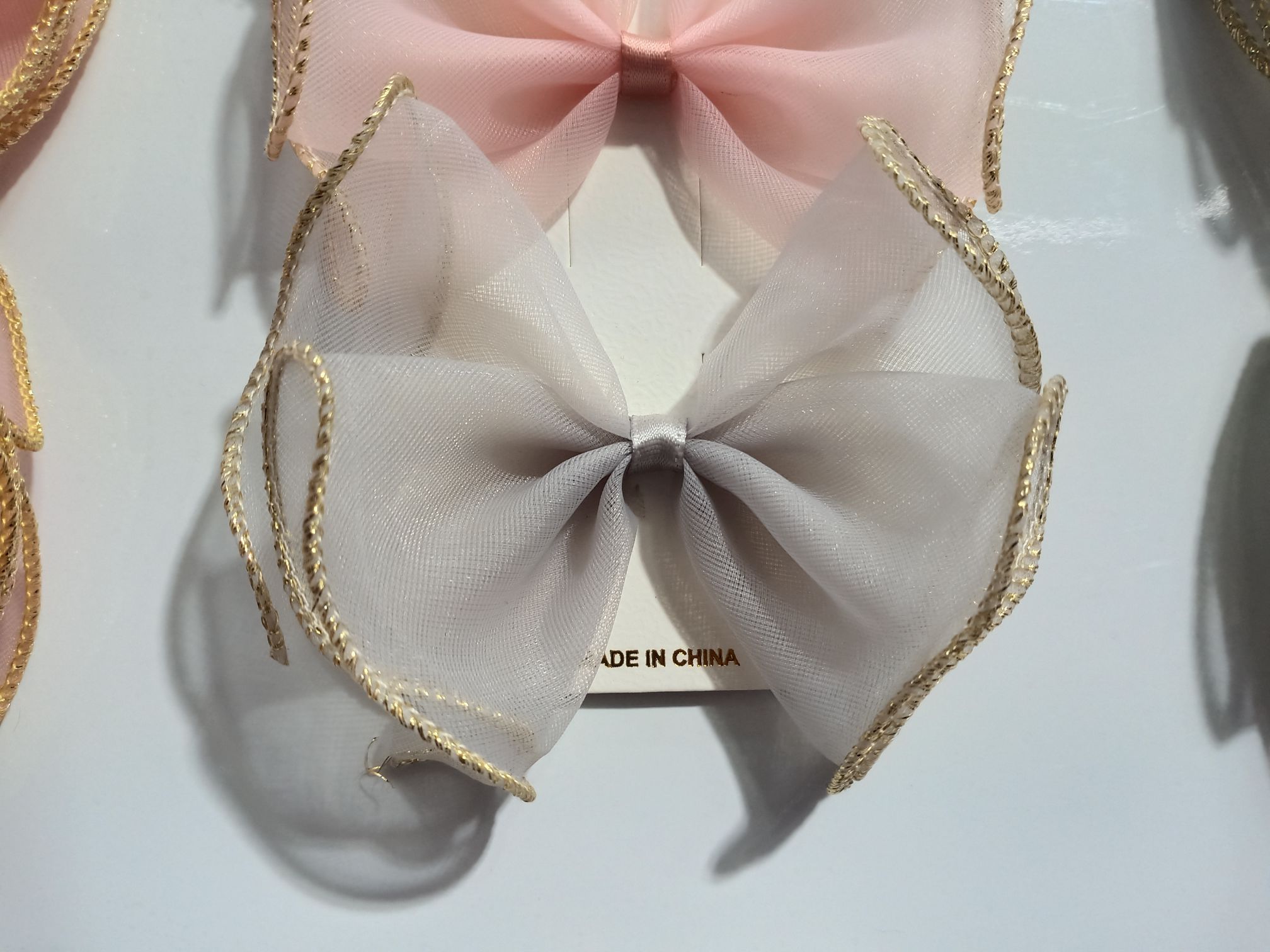 Small Korean Webbing Bow Tie