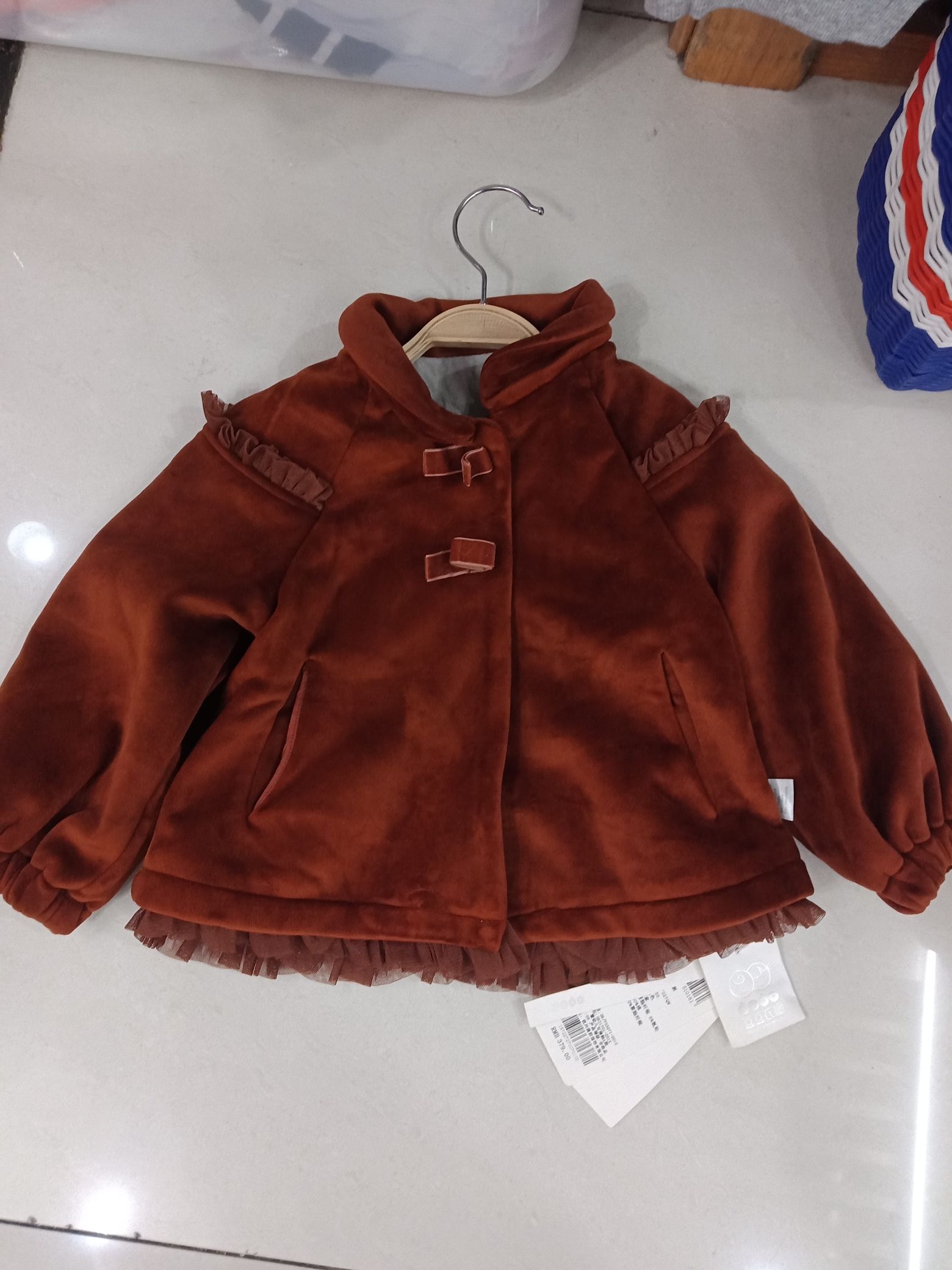 Autumn And Winter New Thick Cardigan Coat Children's Coat