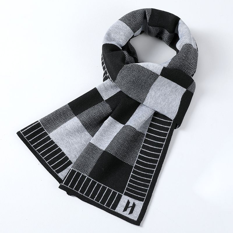 Warm And Thick Super Warm And Thick Super Cute Temperament Scarf Everything Casual Trend Fashion Men