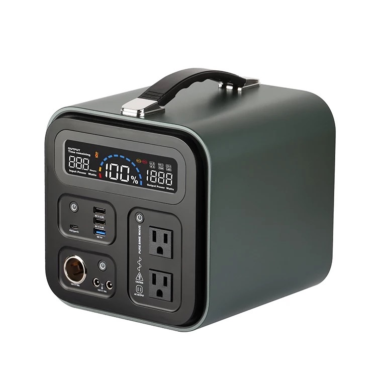 2021 New model Max 600W portable solar generator with 148800MAH lithium polymer battery 110V/220V AC output power supply