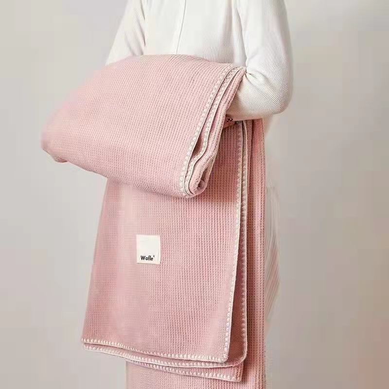 Manufacturers Direct Wholesale Milk Velvet Waffle Blanket