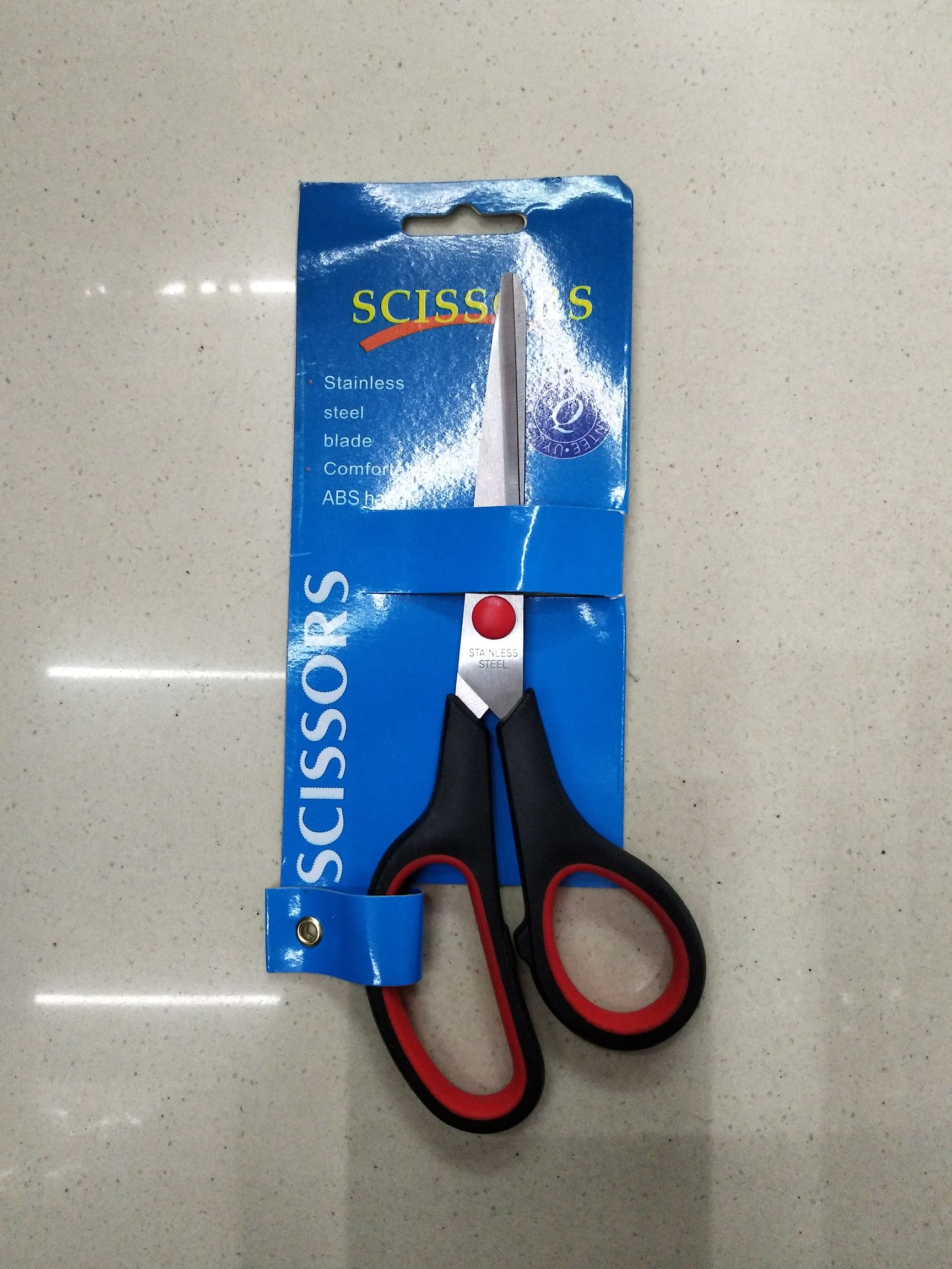 9007.5 scissors: Length 19cm, width 7.3cm. One box contains 360 pairs Item Picture