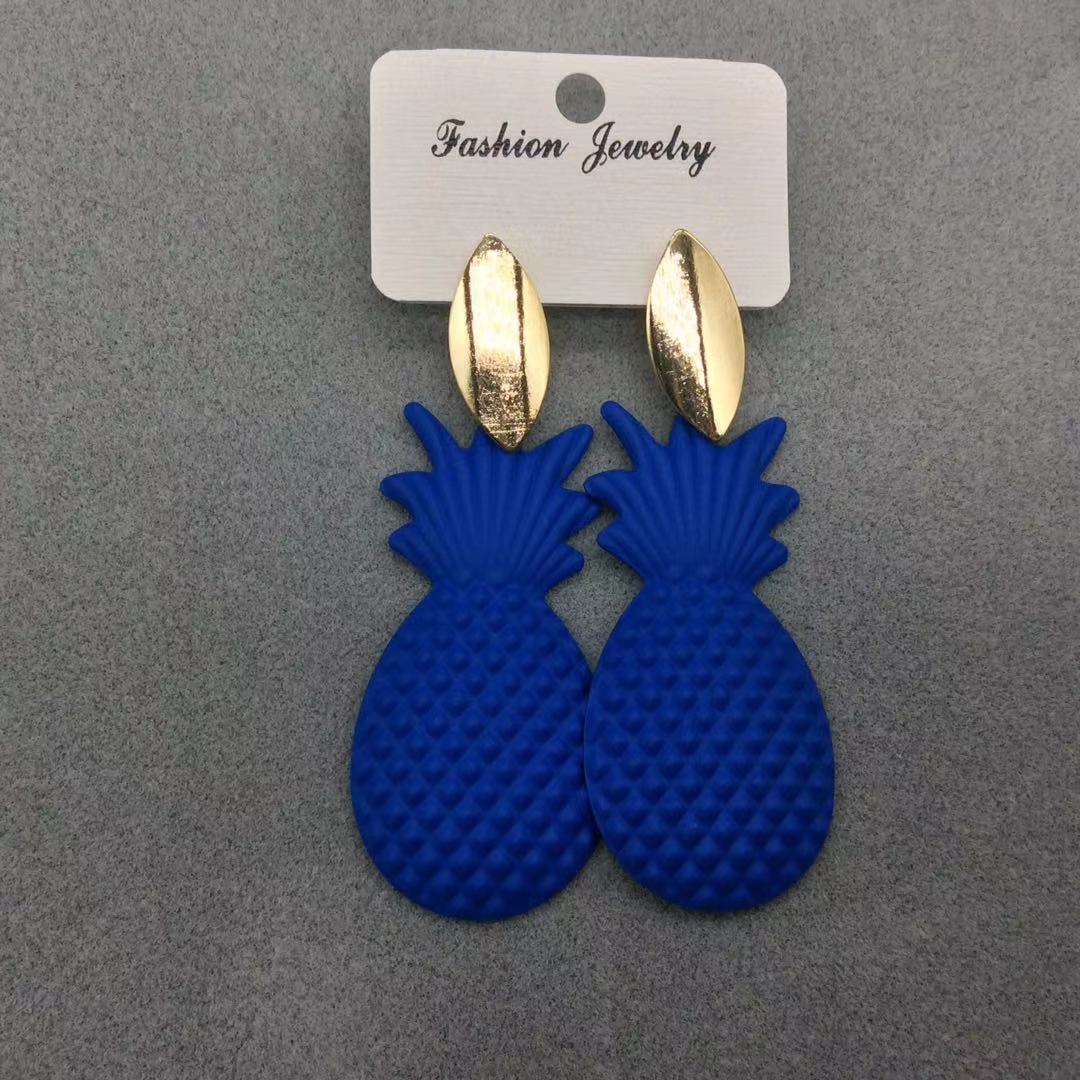 电镀喷漆耳环 女款饰品套装 玫瑰金耳钉儿童耳夹耳环 优雅时尚配饰