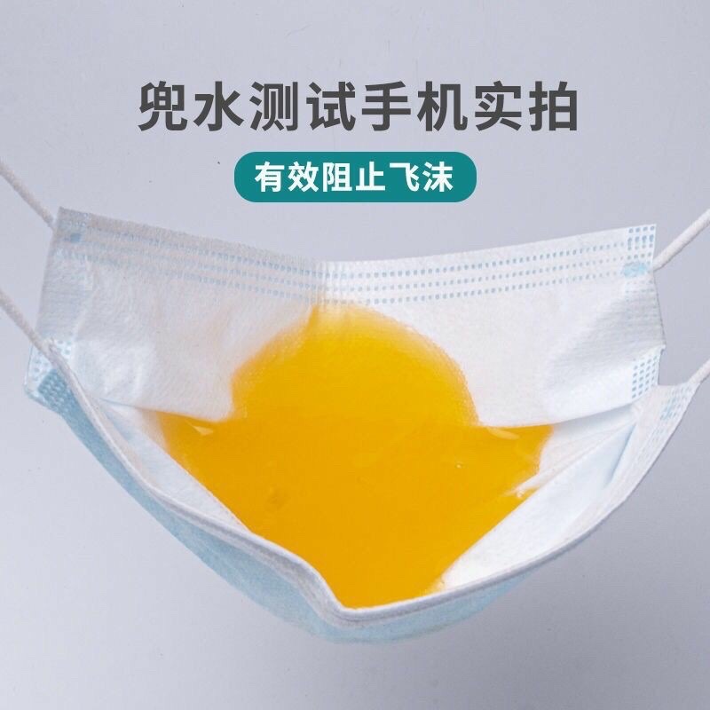 2022 Disposable Three-Layer Melt-Blown Cloth Mask [For Foreign Trade] Application Scenario