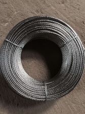 厂家直销，也门镀锌钢丝绳6x12-5.0mm 100Y