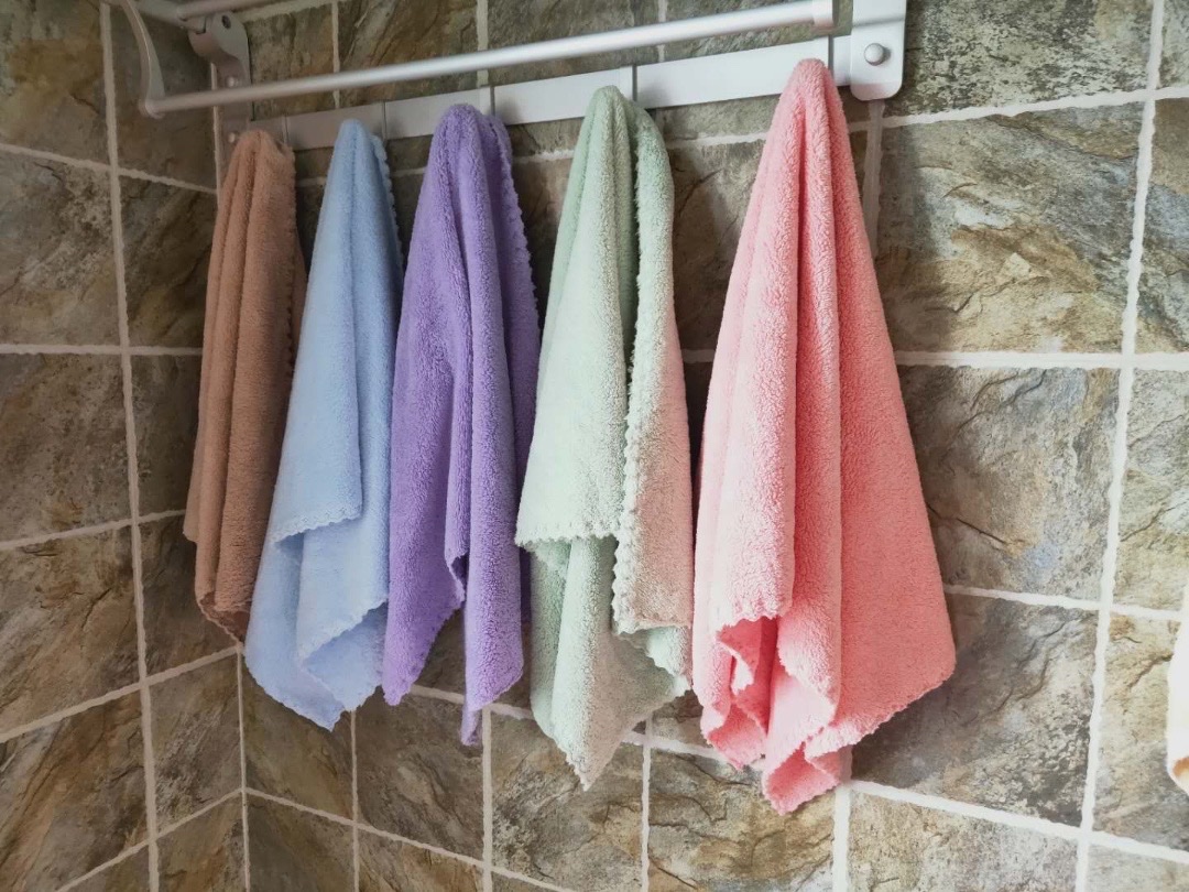 Coral Velvet Hair Cap, Towel, Combination Set, Beautiful Match, Suitable For Home And Travel Essential. Ultra-Low Spot Seconds, A Set Of Only 6.8 Yuan, Stalls, Promotions, Group Buying, Gifts Specification drawing