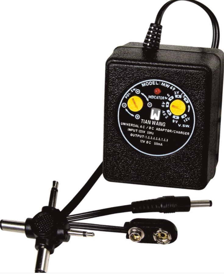 [Factory direct supply] AC/DC switching power adapter, transformer 500MA full figure