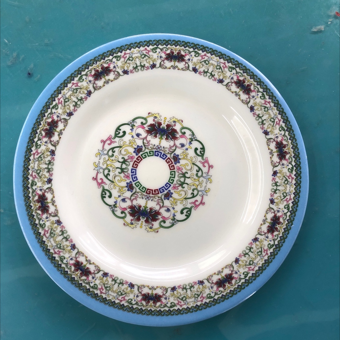 Plate Dinner plate fast food plate melamine tableware