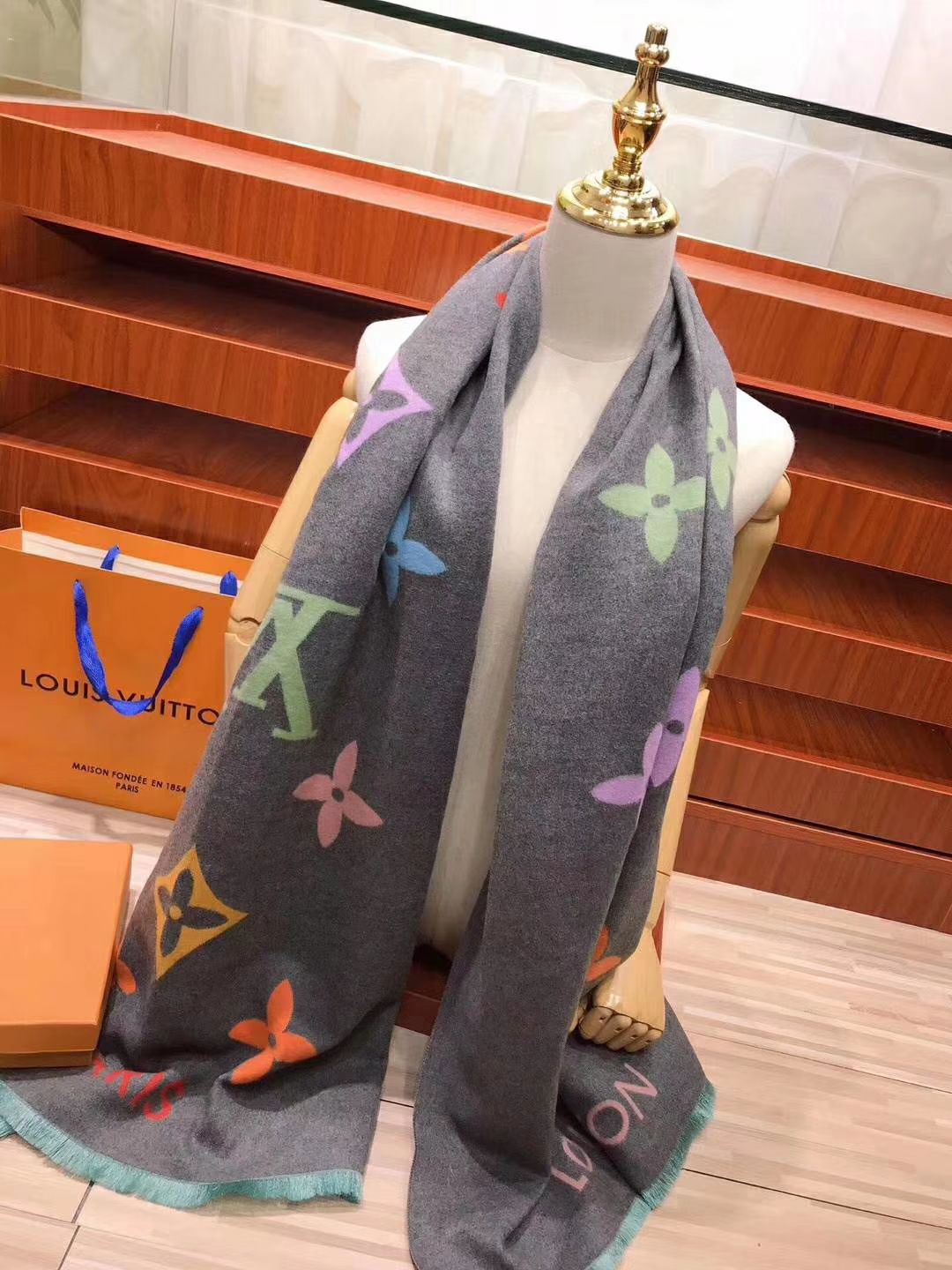 Imitation Cashmere Scarf Shawl Fashion details Picture