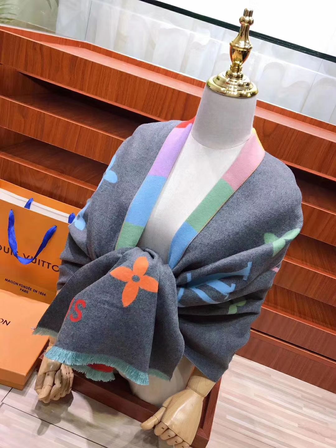 Imitation Cashmere Scarf Shawl Fashion Specification drawing