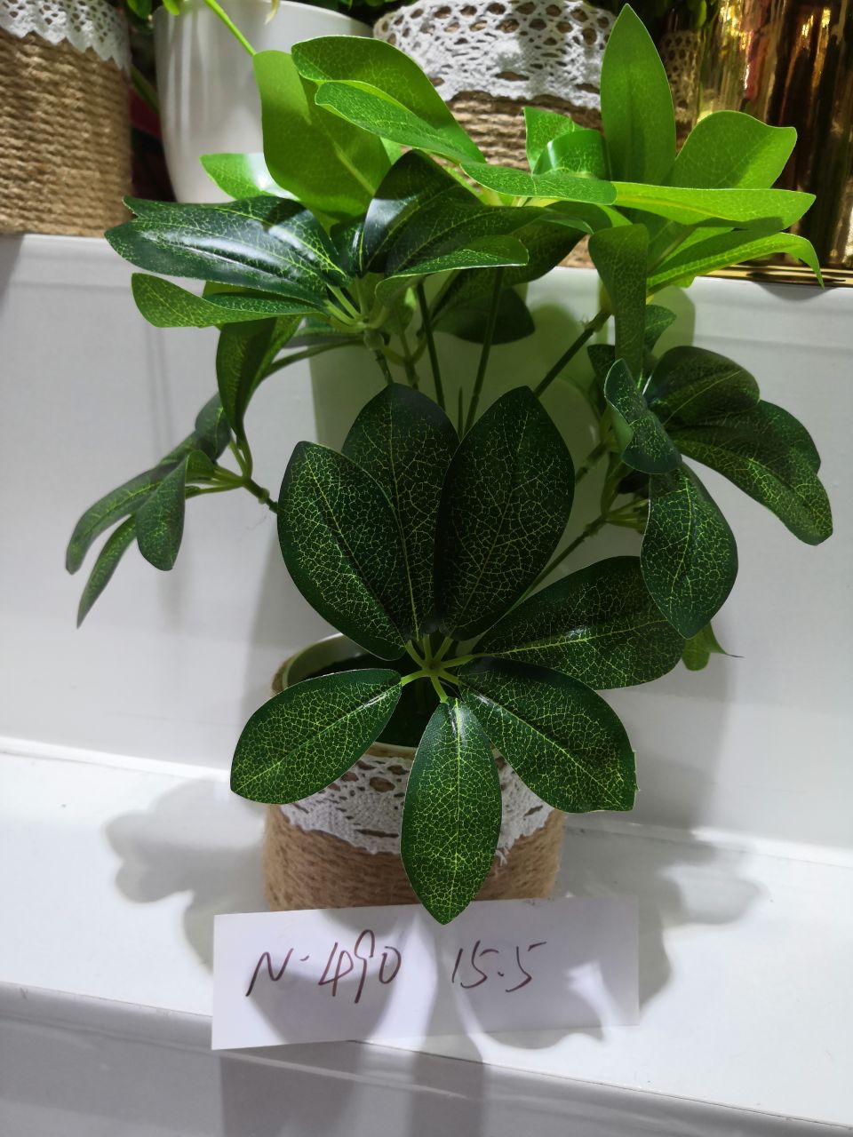 Bonsai 23, artificial handicrafts, decorative ornaments, artificial flowers are available in a wide variety of colors and types, with all sizes and specifications available. Customized orders based on samples are also available details Picture