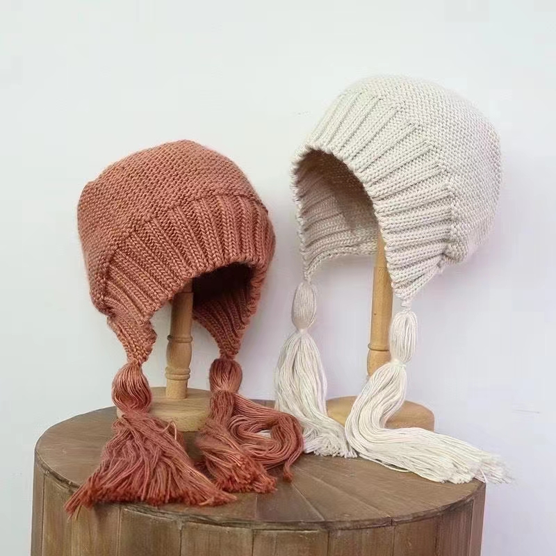 Woolen Hat With Fringe Item Picture