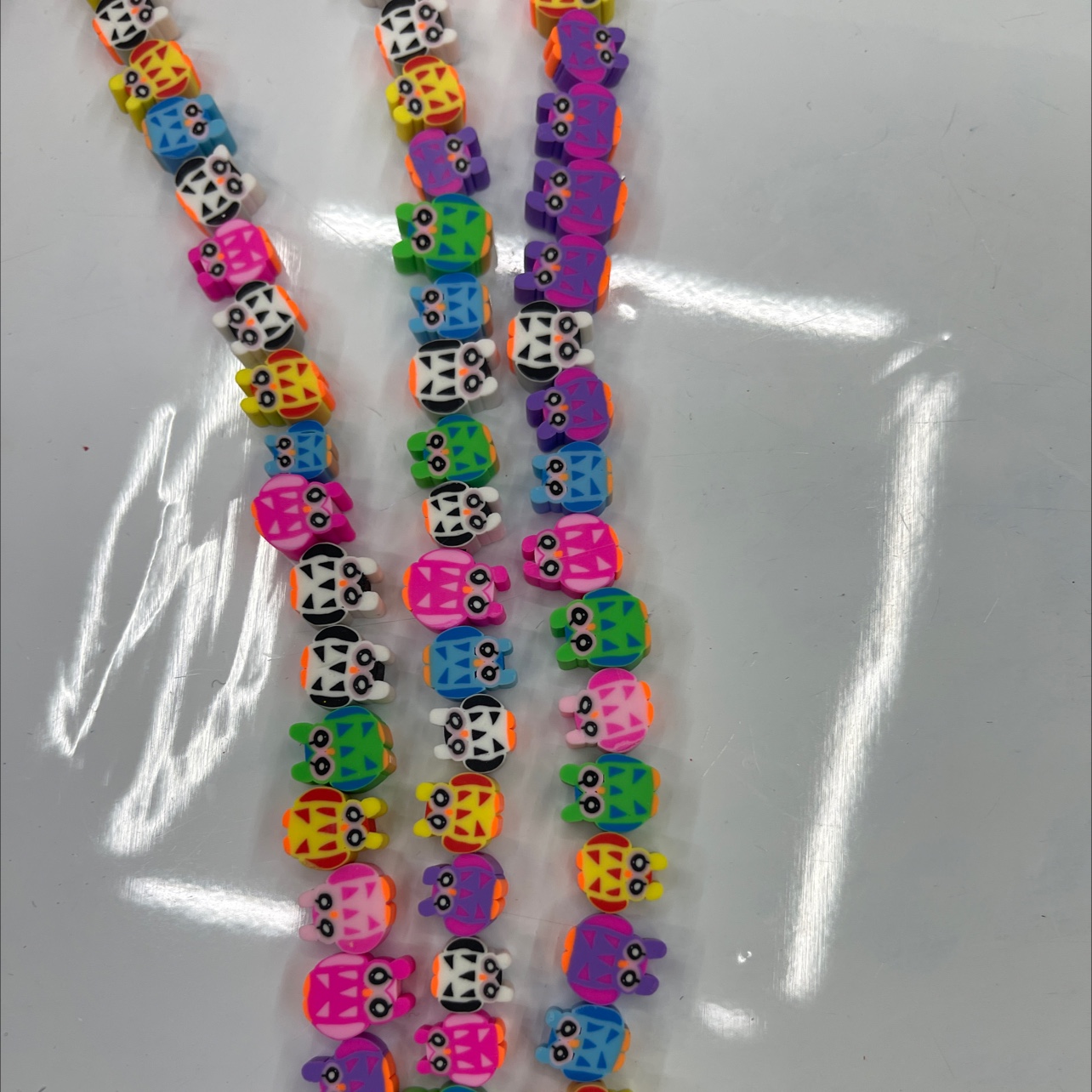 Diy Soft Clay Sliced Owl Eco-Friendly Material Handmade Beads