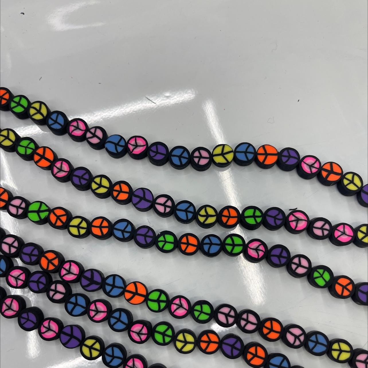 Diy Soft Clay Sliced Leaf Eco-Friendly Material Handcrafted Beads