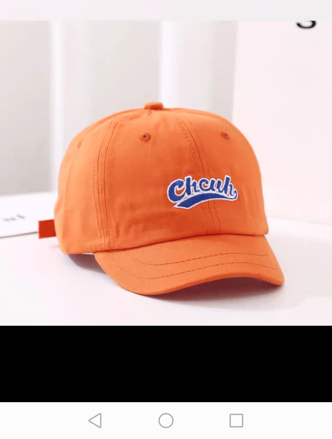 Baseball Cap With Short Brim Application Scenario