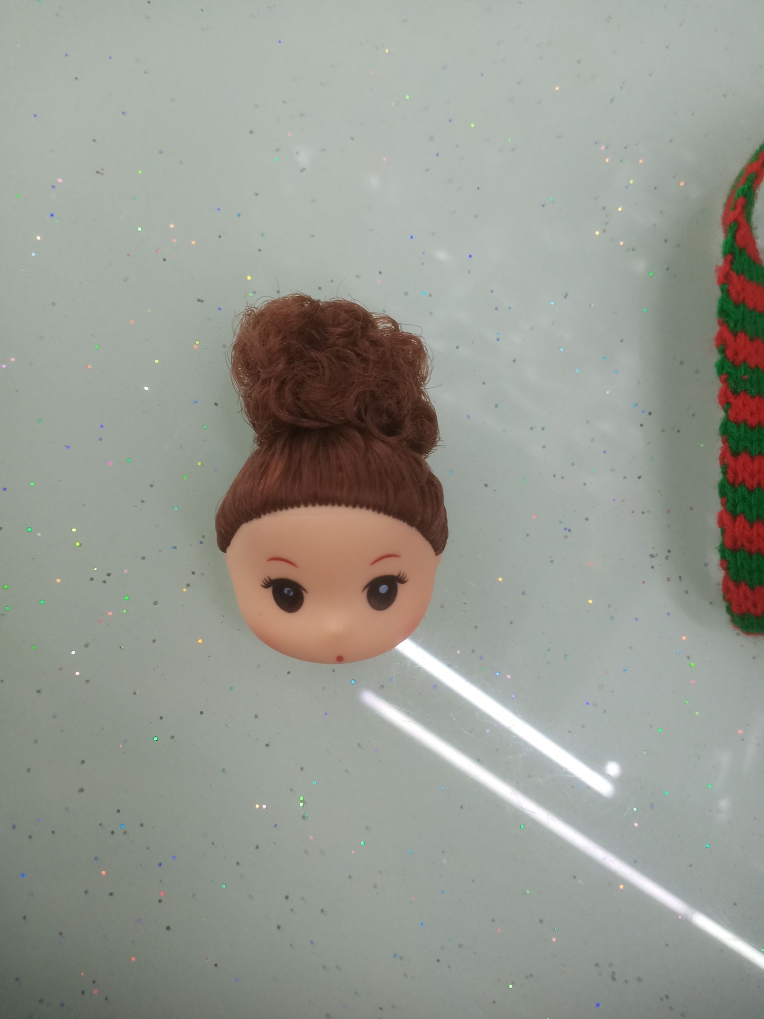 Vinyl Figure Single Hair
