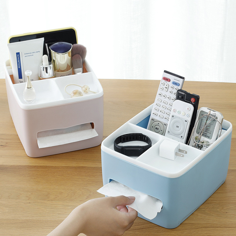 Living Room And Dining Room Toilet Plastic Tissue Storage Box