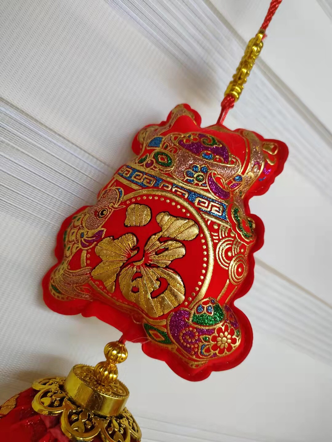 Printed Flannelette Pendant Festive Festival Supplies Manufacturers Direct Sales details Picture