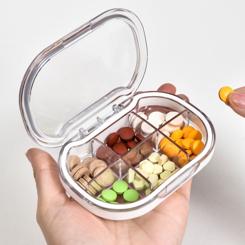 Mini Carry-On Plastic Pill Box Organizer details Picture