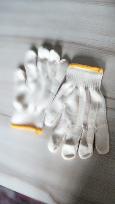 Close-up of Protective Gloves 1 material layers