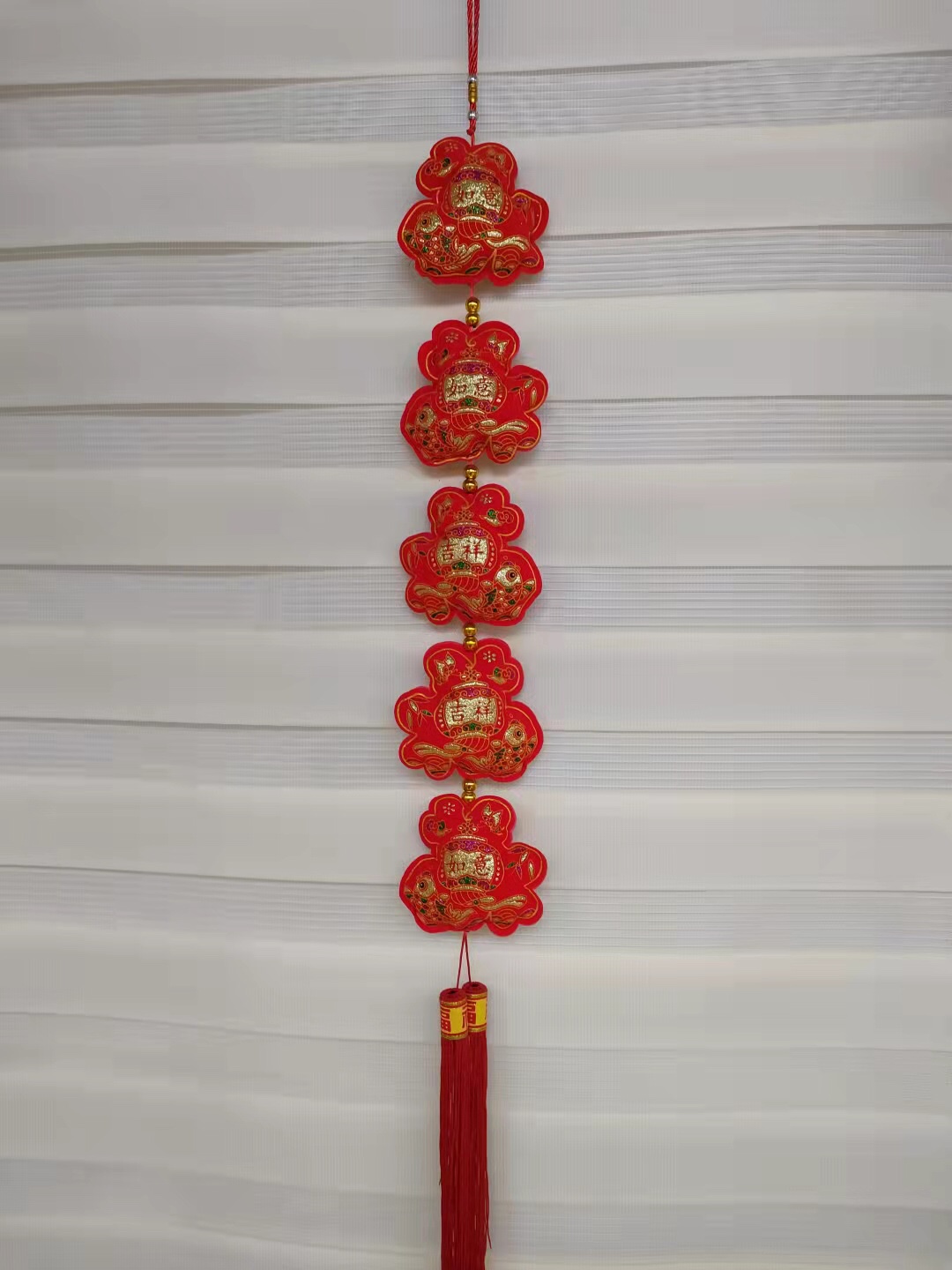 Festive Supplies Ruyi 5 Series Pendant Flannelette Manufacturers Direct Sales
