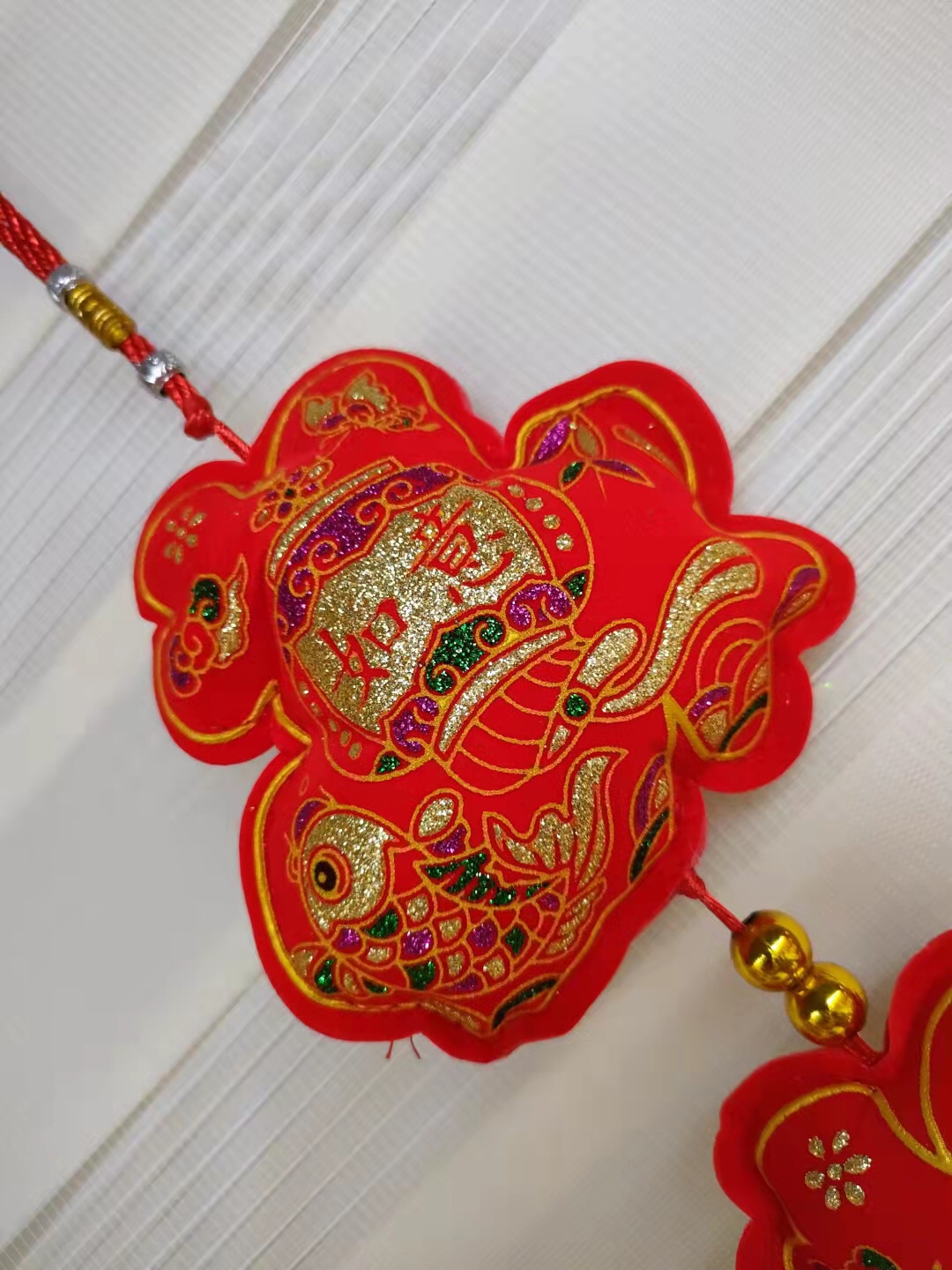 Festive Supplies Ruyi 5 Series Pendant Flannelette Manufacturers Direct Sales details Picture