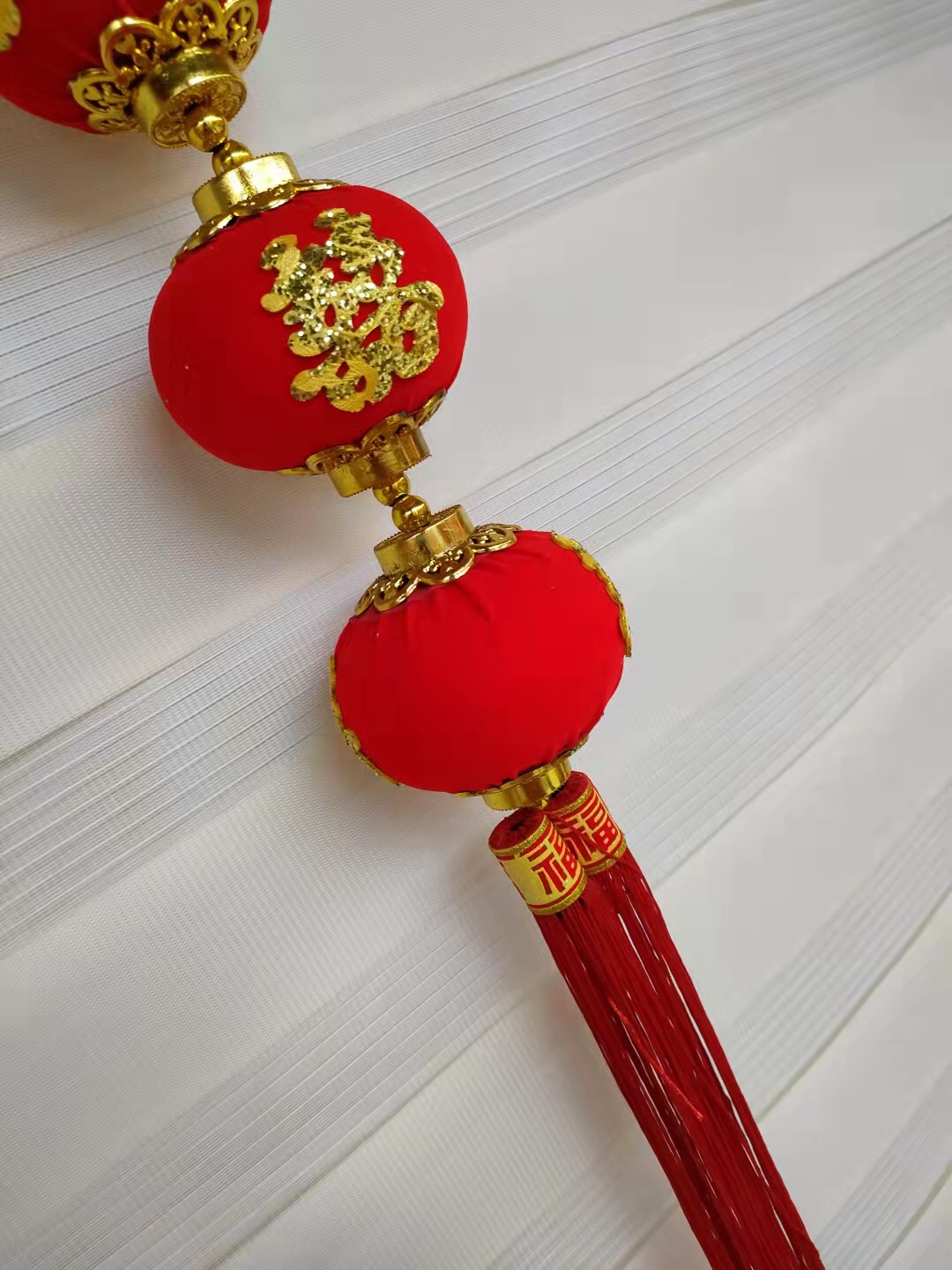 Festive Festival Supplies Happy Lantern 6 Series Pendant Flannelette Manufacturers Direct Sales Specification drawing