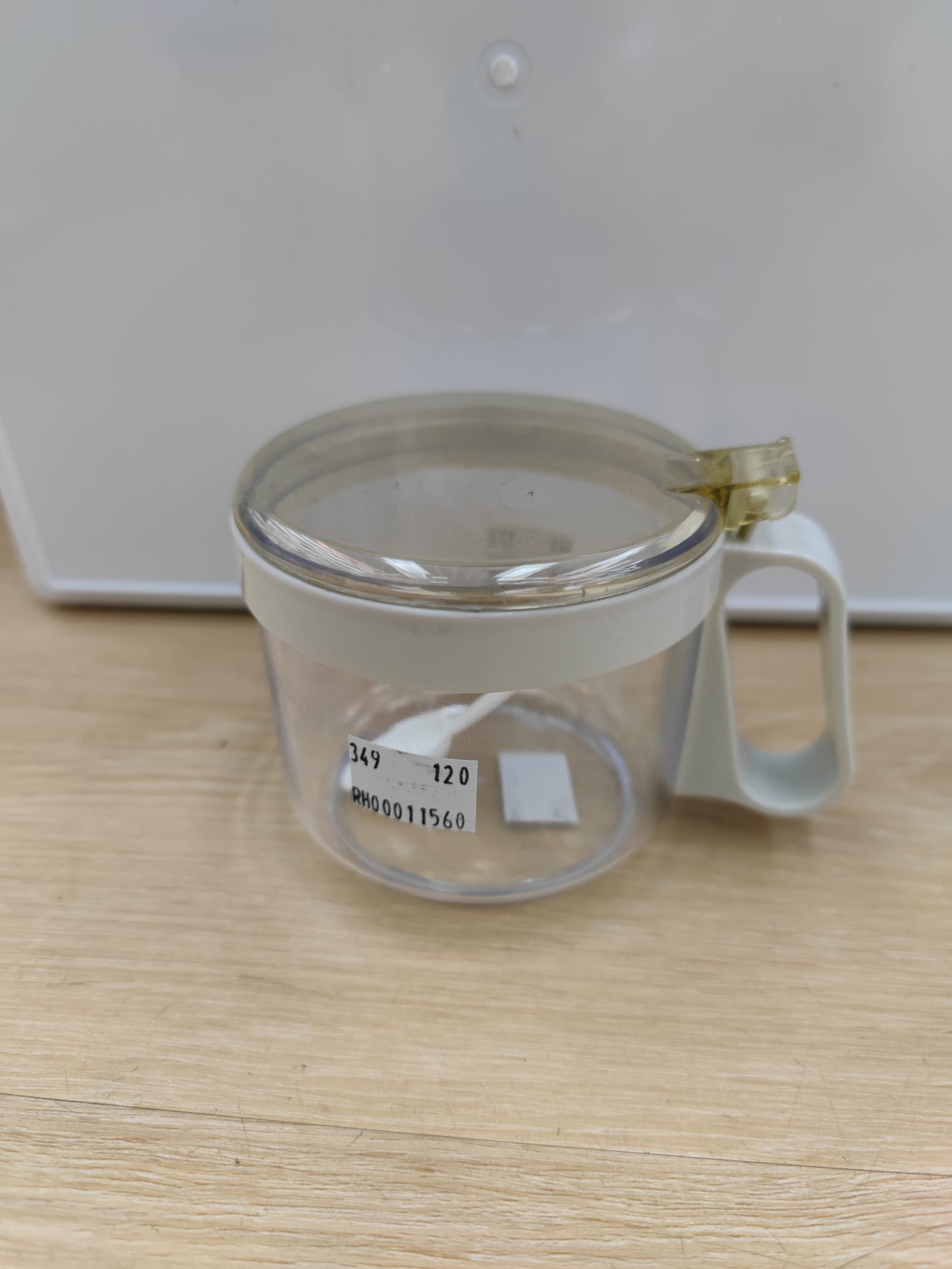 Plastic Clear Seasoning Box Specification drawing