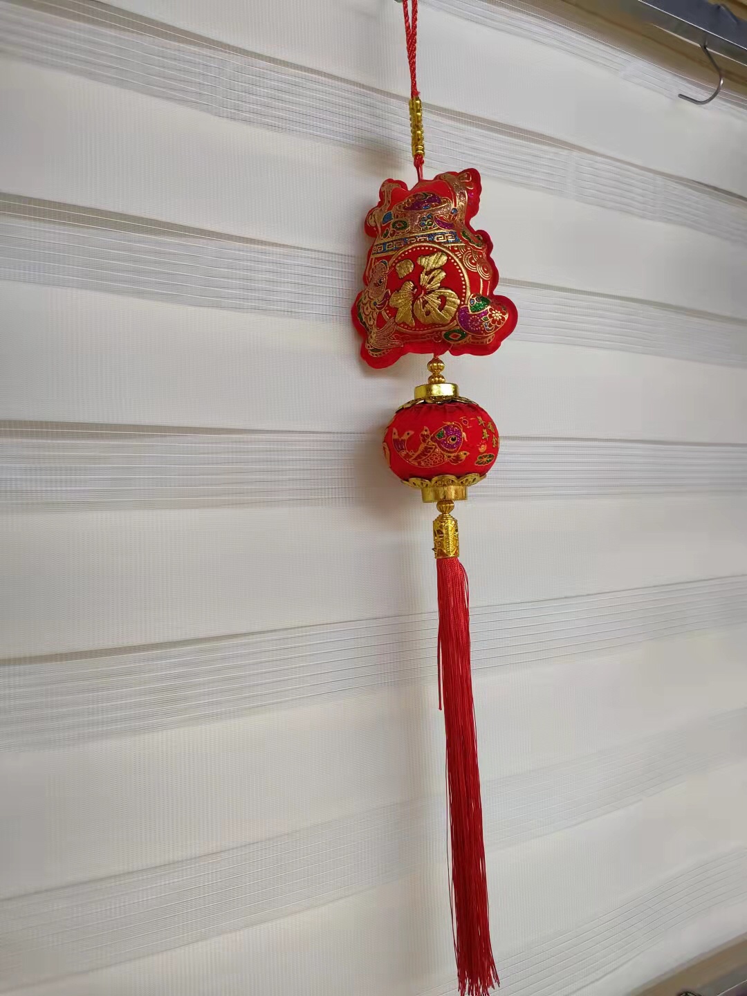 Printed Flannelette Pendant Festive Festival Supplies Manufacturers Direct Sales