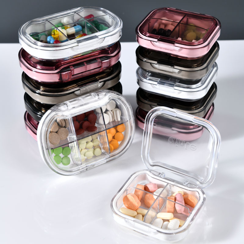 Mini Carry-On Plastic Pill Box Organizer