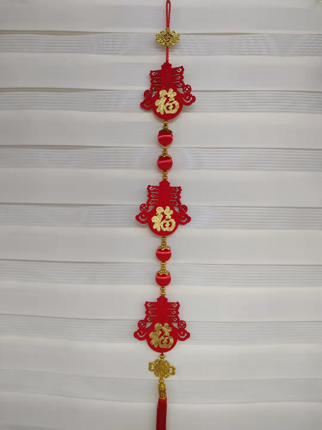 Festive Festival Supplies Mercerized Ball Fu Pendant Flannelette Manufacturers Direct Sales