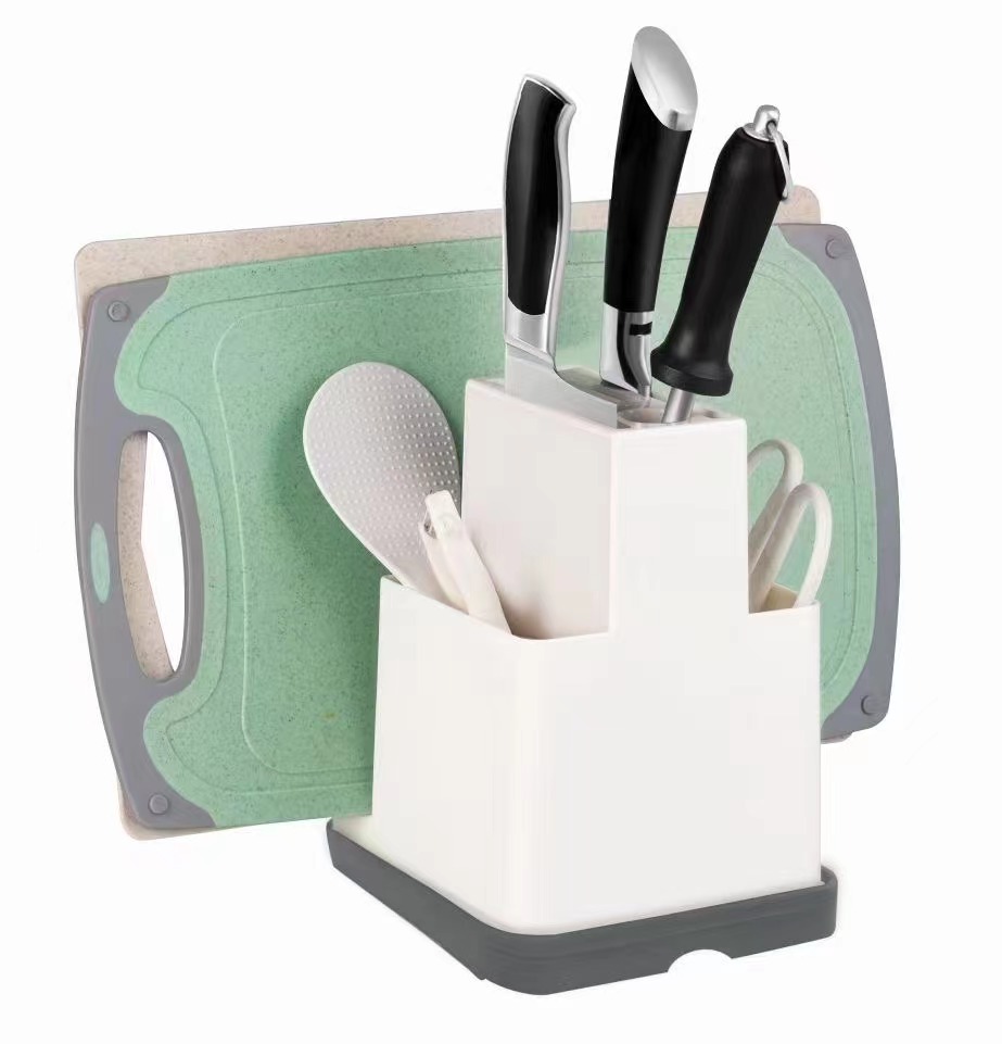 Knife Holder Cutting Board Storage Shelf details Picture