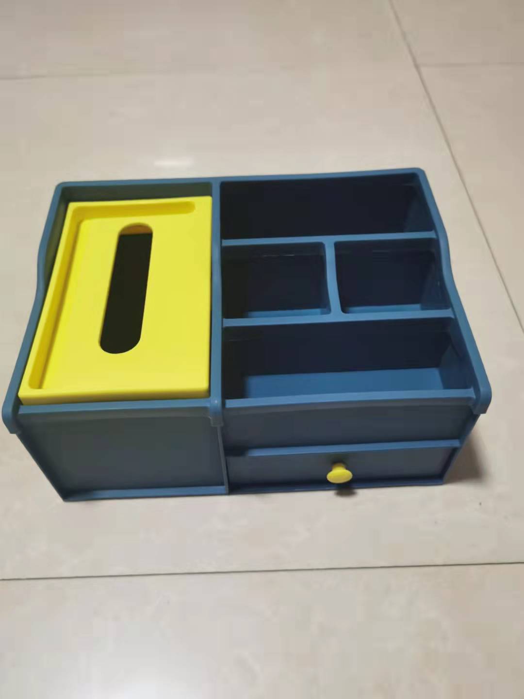 Two-color multi-functional tissue paper storage box details Picture