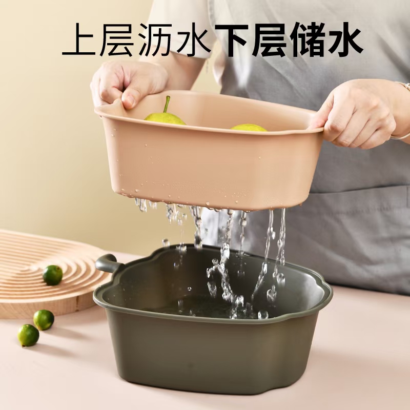 New Drain Basket Fruit Basket