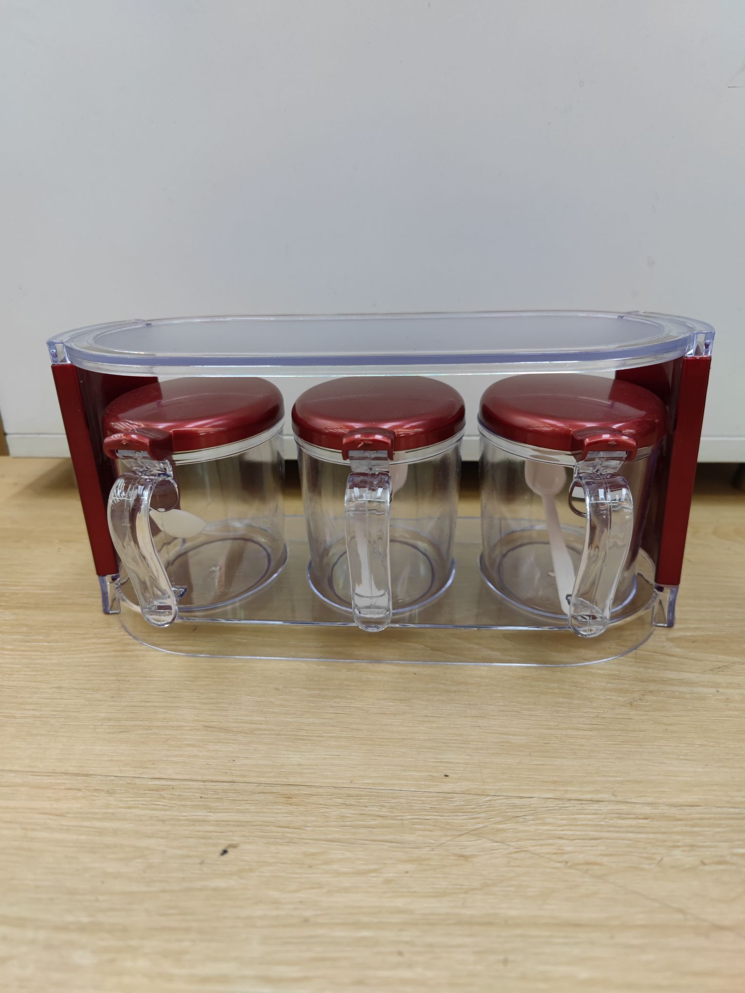 Single-Layer Seasoning Pot, Stylish And Beautiful, Easy To Use Specification drawing