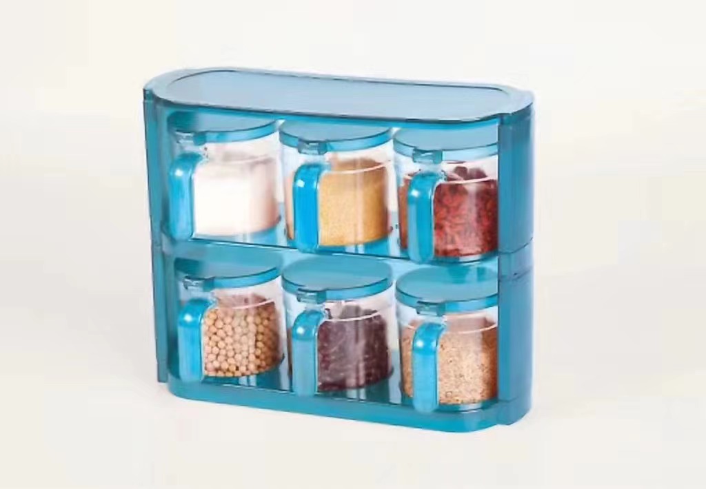 Stylish Double Layer Seasoning Jar Specification drawing