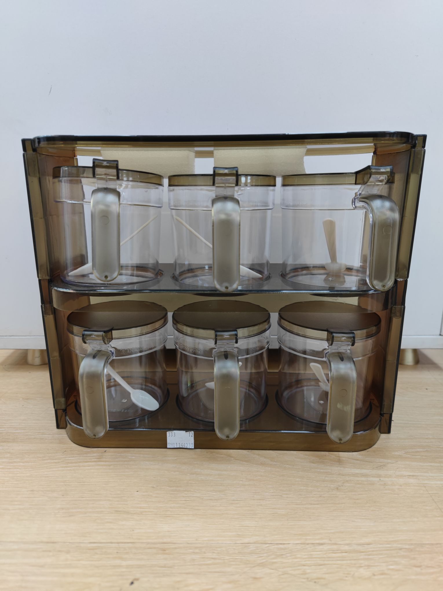 Stylish Double Layer Seasoning Jar Application Scenario