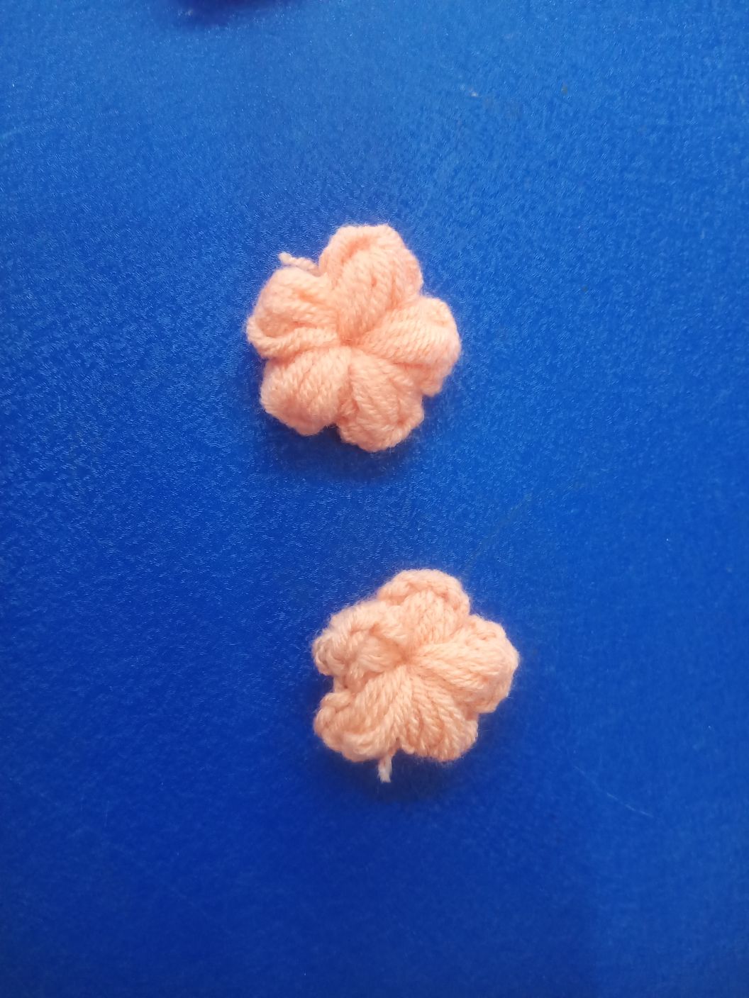 Wool Hand-Made Jun Flower Small Five-Leaf Flower Specification drawing