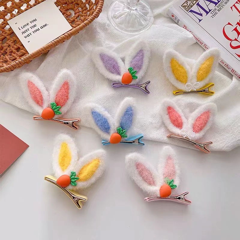 Cute Bunny Ear Hair Clip