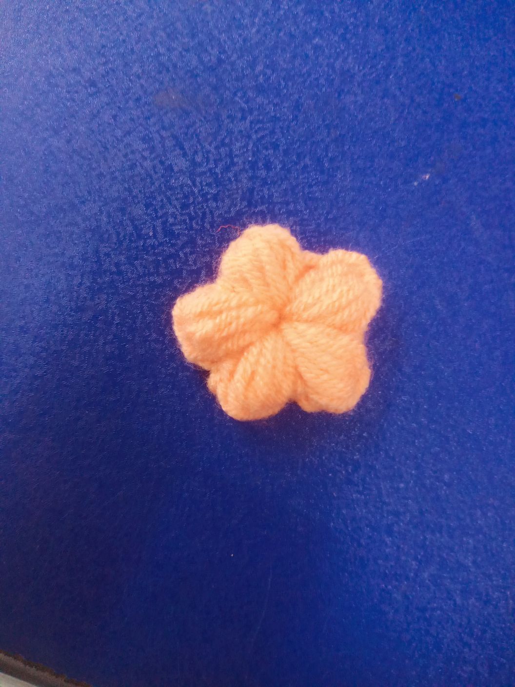 Wool Hand-Made Jun Flower Small Five-Leaf Flower details Picture