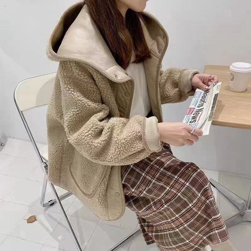 Autumn And Winter New Listed Warm Cold Women's Coat Europe And The United States Wind Size Loose Casual Version Of Down Jacket 5 Specification drawing