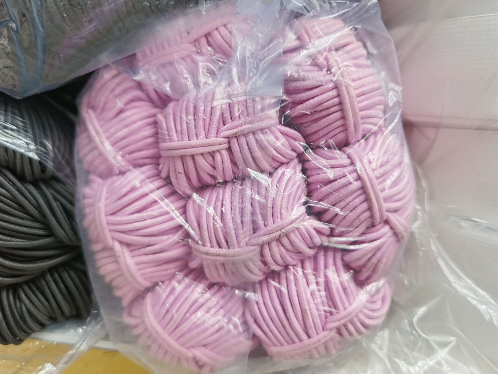 Round Pink Elastic