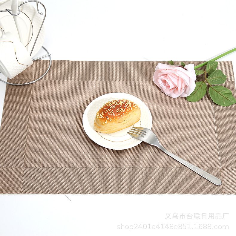 Western Placemat Table Mat Insulation Anti-Hot Cup Mat Bowl Mat Hotel Non-Slip Pvc Environmental Protection Double
Doily Diagonal Photo Frame details Picture
