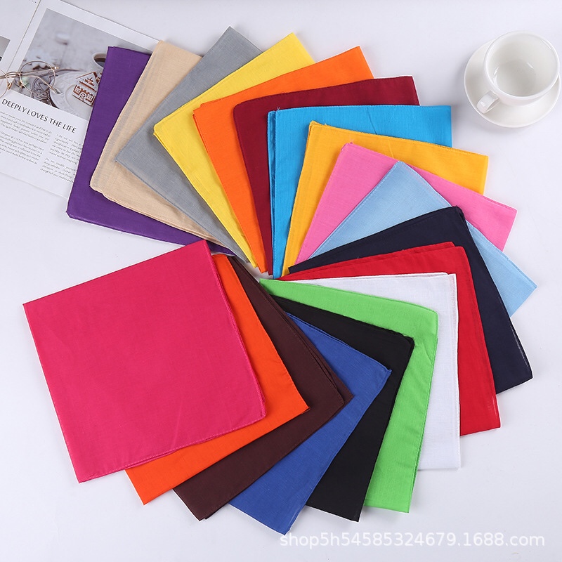 Handkerchief Multi-Color Can Be Selected Pure Color System
