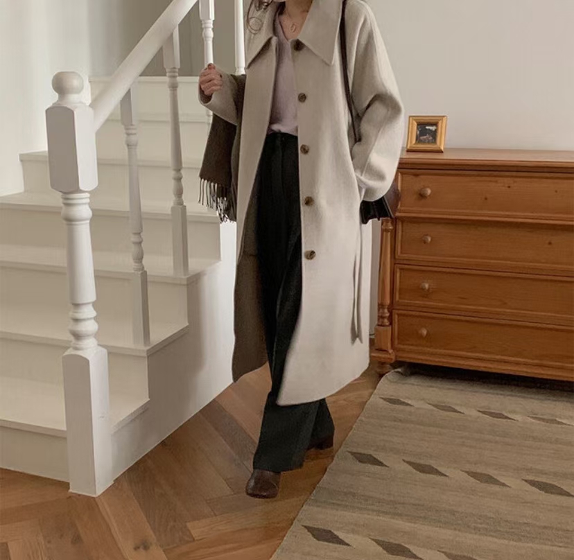 Autumn And Winter New Listed Warm Cold Women's Coat Europe And The United States Wind Size Loose Casual Version Of Down Jacket 2 Specification drawing