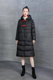 Women's down jacket 90 cashmere winter fashion new code classic winter black